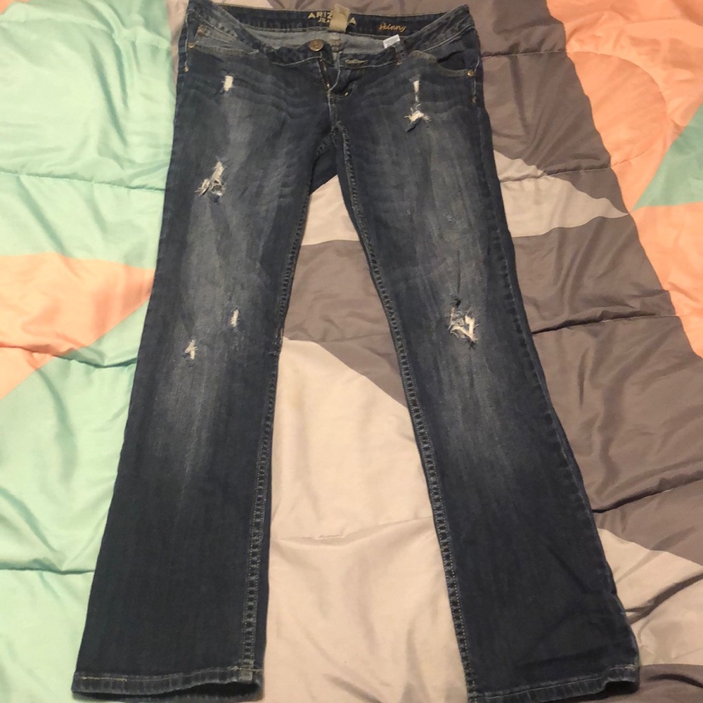 Ripped jeans worn a couple of times